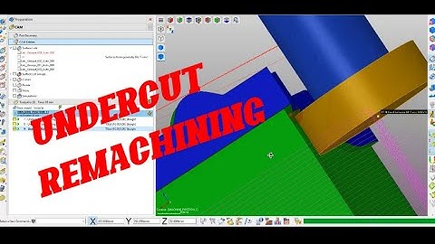 #Undercut Remachining #programming #worknc #cnc #cadcam #engineer #mold #training #software