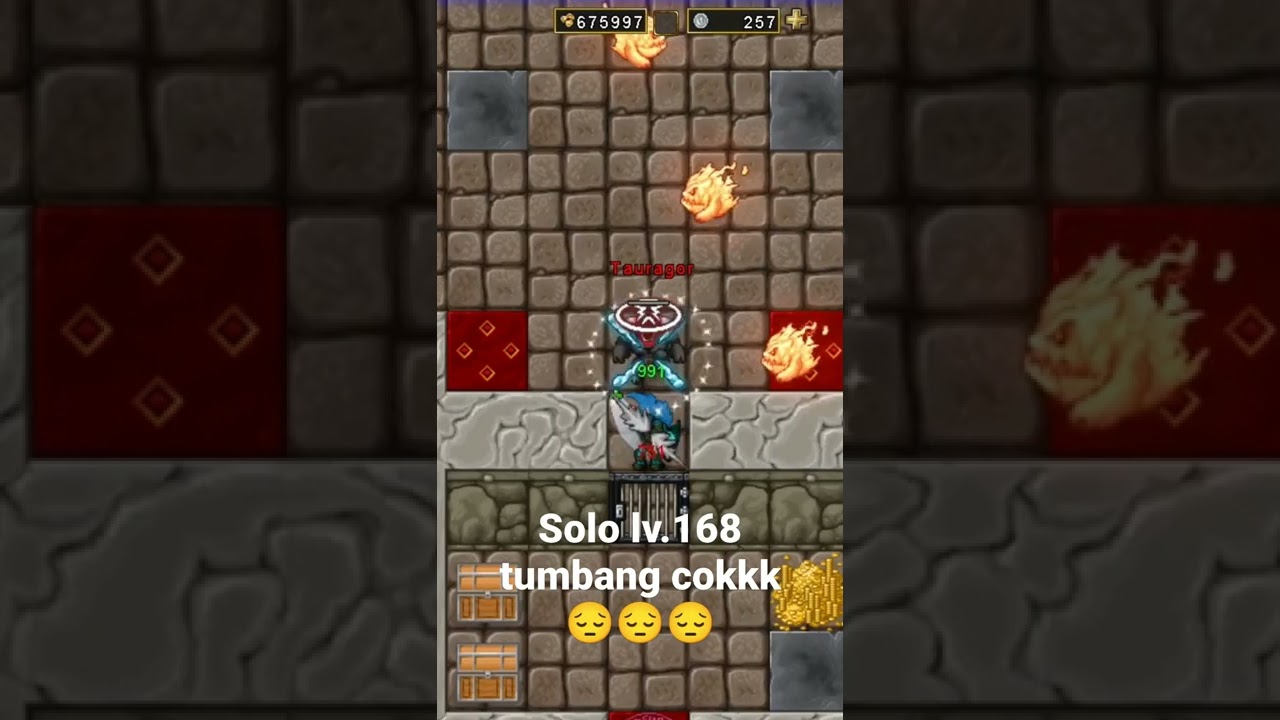 Tumbang!!! Solo TAURAGOR GORGOROS | Tibiame Indonesia
