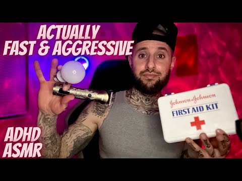 This is ADHD ASMR & Actually Fast & Aggressive | Random Trigger Assortment