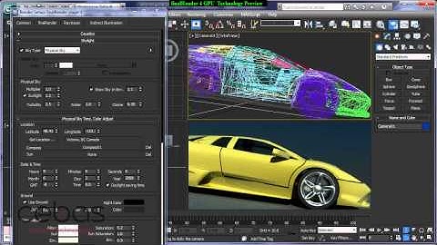 finalRender truehybrid GPU Interactive Skylight