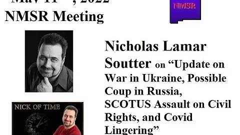 NMSR Meeting May 2022 Nick Soutter