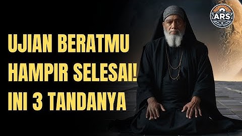 JIWA TERPILIH 💫 3 Tanda Ujian Beratmu Akan Segera Berakhir