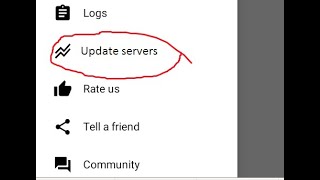 Secret Button to update Wire TUN VPN Servers screenshot 5