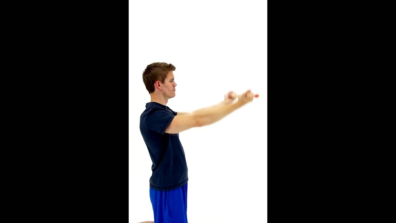 WAND FLEXION - STANDING - PALMS UP -hep2go