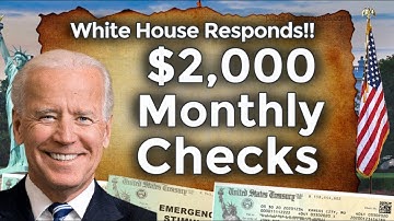 FINALLY!! 4TH STIMULUS CHECK UPDATE WHITE HOUSE RESPONDS!! Fourth Stimulus Package Update SSI SSDI