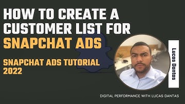 How to Create A Customer List Audience for Snapchat Ads