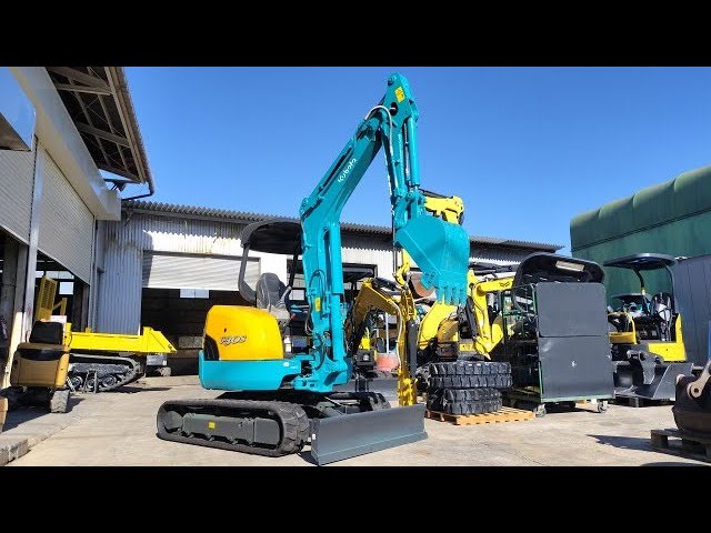売約済み】クボタ建機「U-30-3S」整備＆塗装､完了しました！ - YouTube