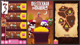 Idle Stickman Miner #3 (Walkthrough) screenshot 3