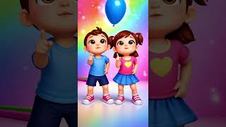 Blue Balloon, Blue Fish, Big Fun with Kingsley and Kayden #kidscontent #colorfulworld #playtime