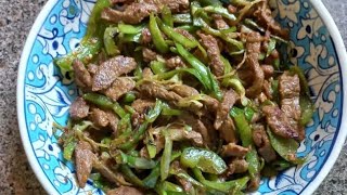 Beef with chilli recipe #food ##recipe