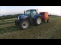 Pressage du foin denrubannage 2017 pressing of hay wrapping in francedji phantom 2 vision