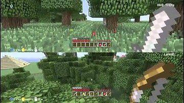 Minecraft: Splitscreen Fun - Hunger Games