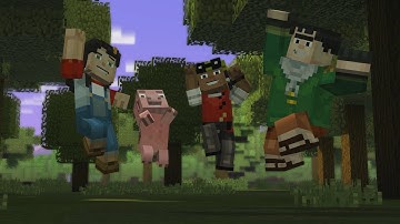 Minecraft Story Mode - Episode 1 - Chapter 1 - New Kid on the Block