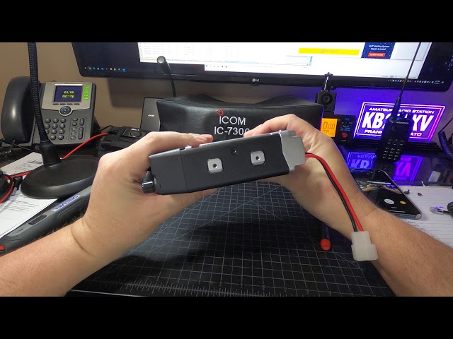 Yaesu FTM-7250D Mars Mod - YouTube