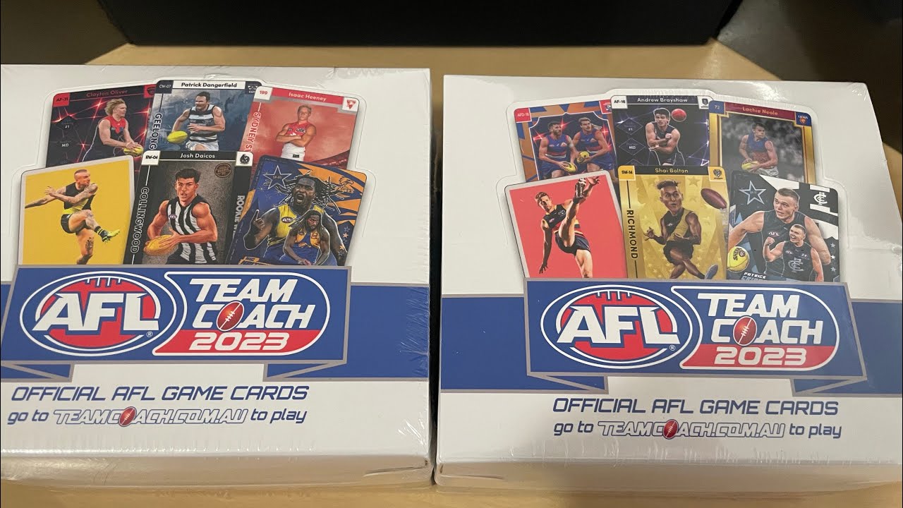 AFL Teamcoach 2023 Half Box Opening Part 1 Of 4 YouTube AFL Teamcoach 2023 Half Box Opening Part 1 Of 4 YouTube