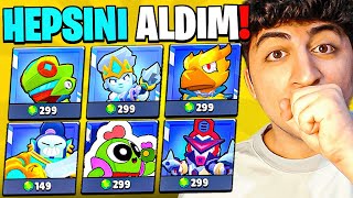 TAKİPÇİME TÜM EFSANEVİ KARAKTERLERİ ve EFSANEVİ KOSTÜMLERİ ALDIM! (9999 ELMAS!) | BRAWL Stars