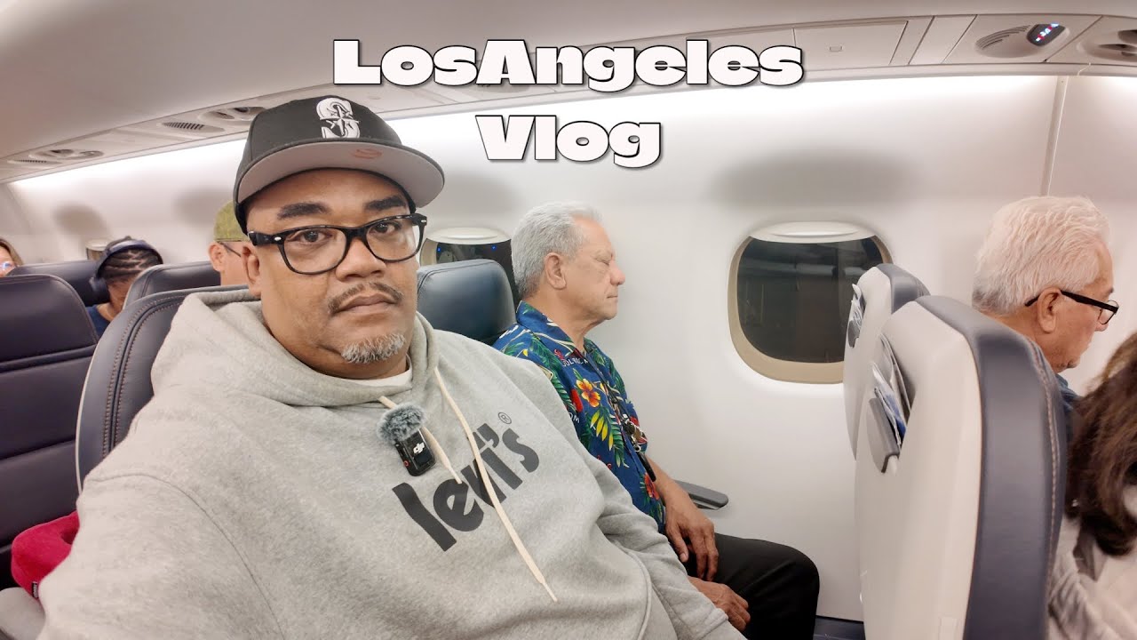 Flying to Los Angeles with My Dad | Family Travel Vlog ✈️ | Alaska Airlines