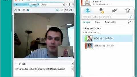 Conferencing and collaboration with Microsoft Lync
