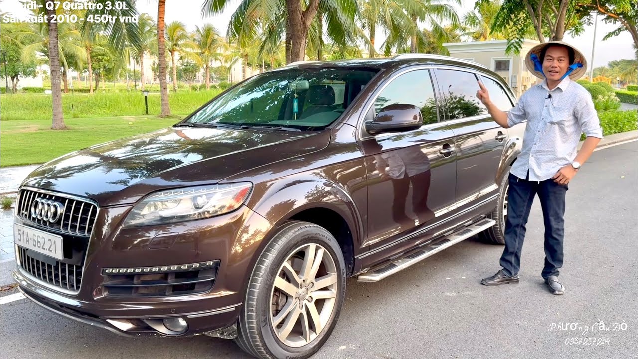 Audi Q7 Quattro 3.0L Mẫu MỚI Phiên Bản Cao Cấp 7 CHỖ.