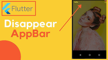 AppBar customisation| FLUTTER | Transparent AppBar