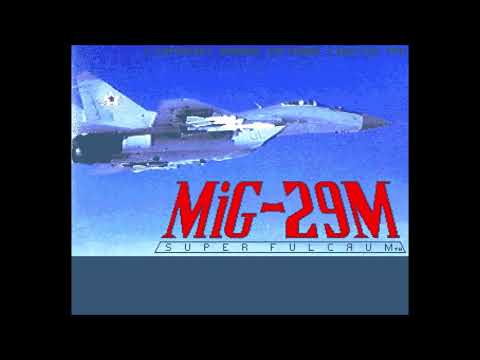 Amiga MIG 29M Super Fulcrum 1991 Domark