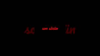 Barış Kadıoğlu - Son Sözün