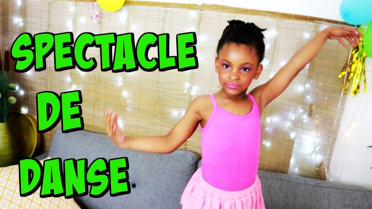 EN ROUTE POUR LE SPECTACLE DE DANSE ,MAQUILLAGE ET TENUE - YouTube