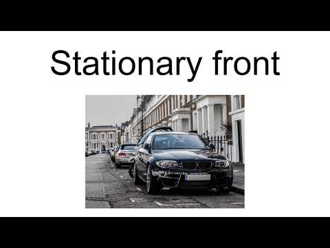 Stationary Front