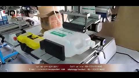 semi automatic flat bottle labeling machine manufacturers|YQ machinery top label applicator