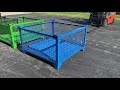 Rigid Wire Containers - RackandShelf.com - 800-763-9020