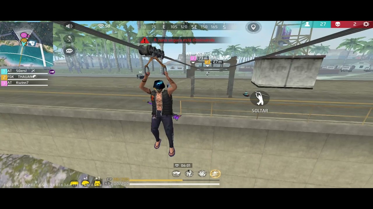 TREINO DA LINE DRAGON SQUAD NO FREE FIRE