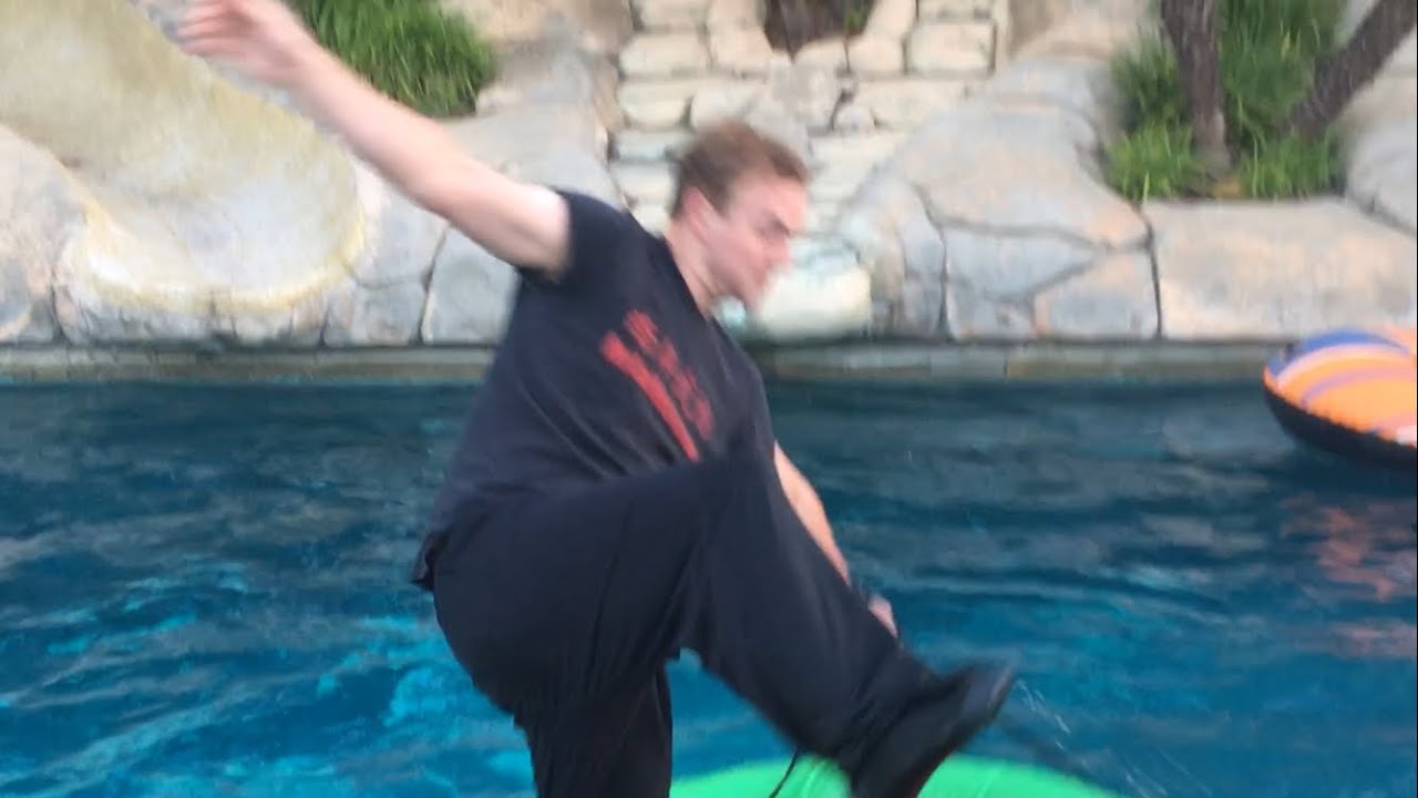 The One Legged Watermelon Raft “Stand” - YouTube