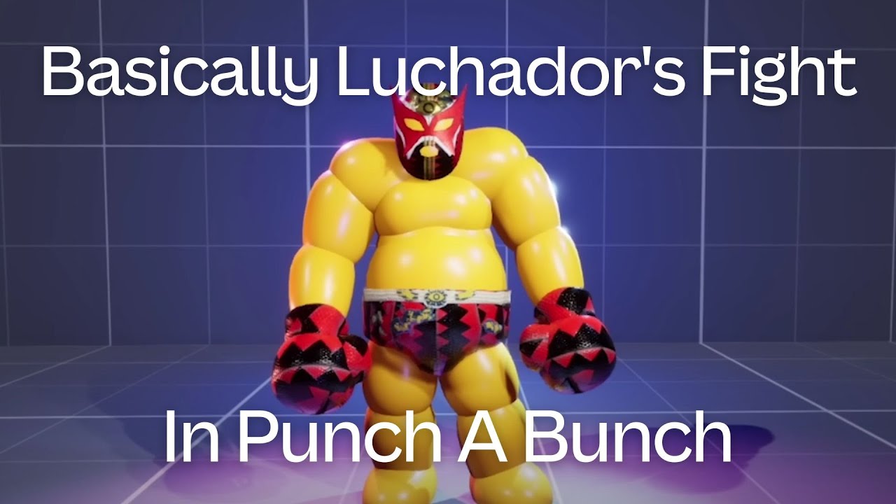 Basically Luchador's Fight (Punch A Bunch) YouTube