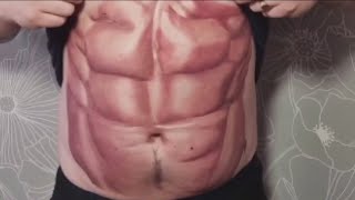 U.K. man gets six-pack tattoo to have his body ready for summer screenshot 1