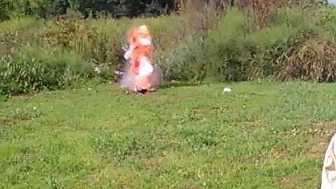 shooting 30-06 at exploding target