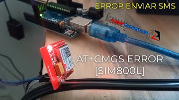AT+CMGS ERROR [SIM800L] - ENVIAR SMS ⚡