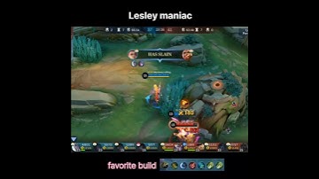 lesley 👑#mobilelegends #ytshorts #maniac #montage #solo #tutorial #mlbb #argus#clint#marksmanmlbb