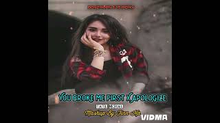 You broke me first X Apologize(Tate McRae) Mashup By Finn Hp[BONZMARN 675 REMIX] 2024 🇵🇬 Resimi