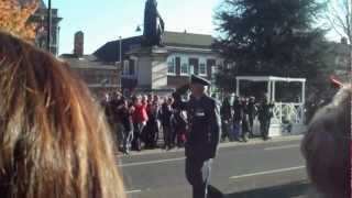 Grantham Remembrance Day Parade 2012