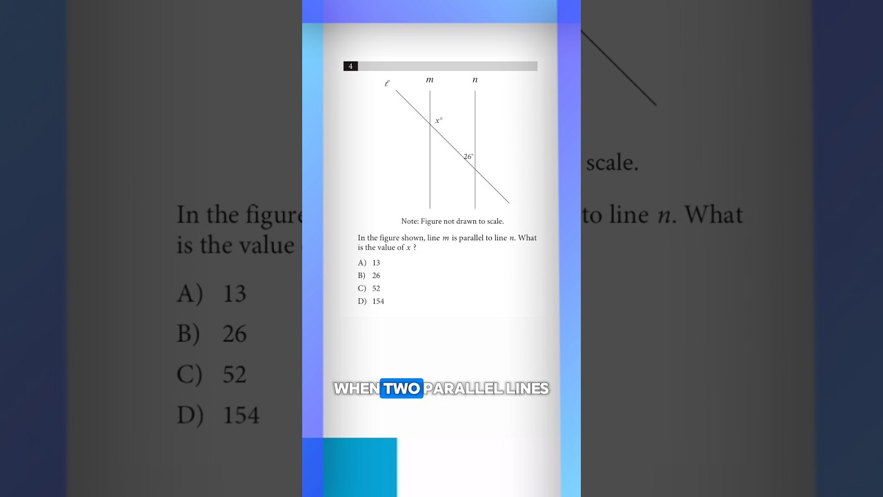How fast can you solve this geometric SAT question? #math #sat