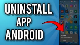 How to Uninstall Apps on Android | Complete Guide 2025 (Remove Any App Easily)