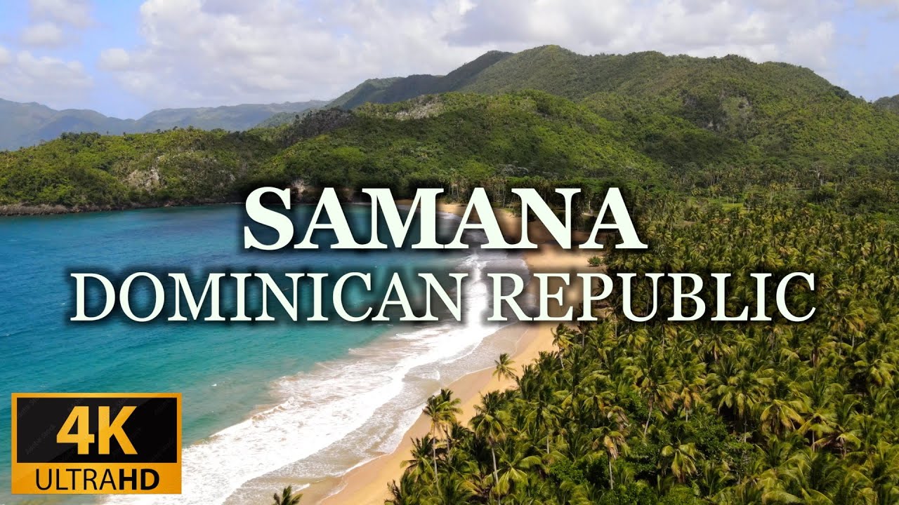 BEAUTIFUL DOMINICAN REPUBLIC 4K: RELAXING MUSIC & STUNNING SCENERY