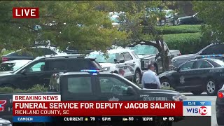 Continuing coverage of Deputy Jacob Salrin's funeral service