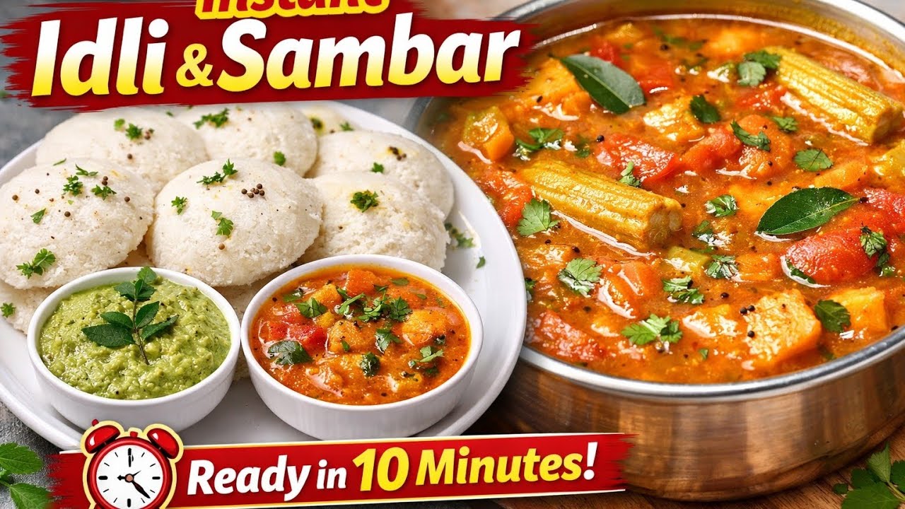 bina fermentation, sirf kuch minutes me ready! 😍Healthy,  aur itna tasty ki baar-baar banana padega.