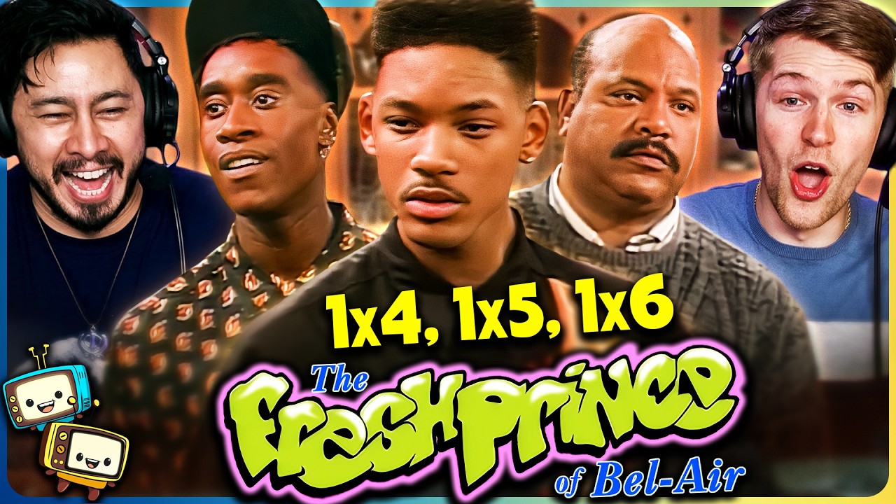 THE FRESH PRINCE OF BEL-AIR (1990) Season 1 Episodes 1x4, 1x5, & 1x6 Reaction w/ Jaby Koay