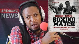 Pure Malome show Ep5 : Skomota Vs Peulwane 🙆🏽‍♂️🤣| Boxing match ?? (Review )  #skomota #ngwanasesi