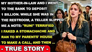 A Teller Warned Me At The Bank To Run—So I Faked An Illness And Escaped