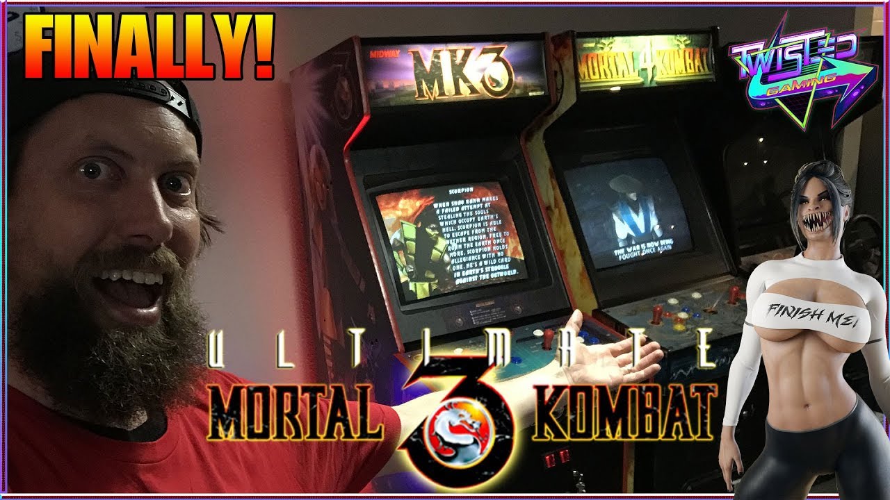 ultimate mortal kombat 3 arcade cabinet