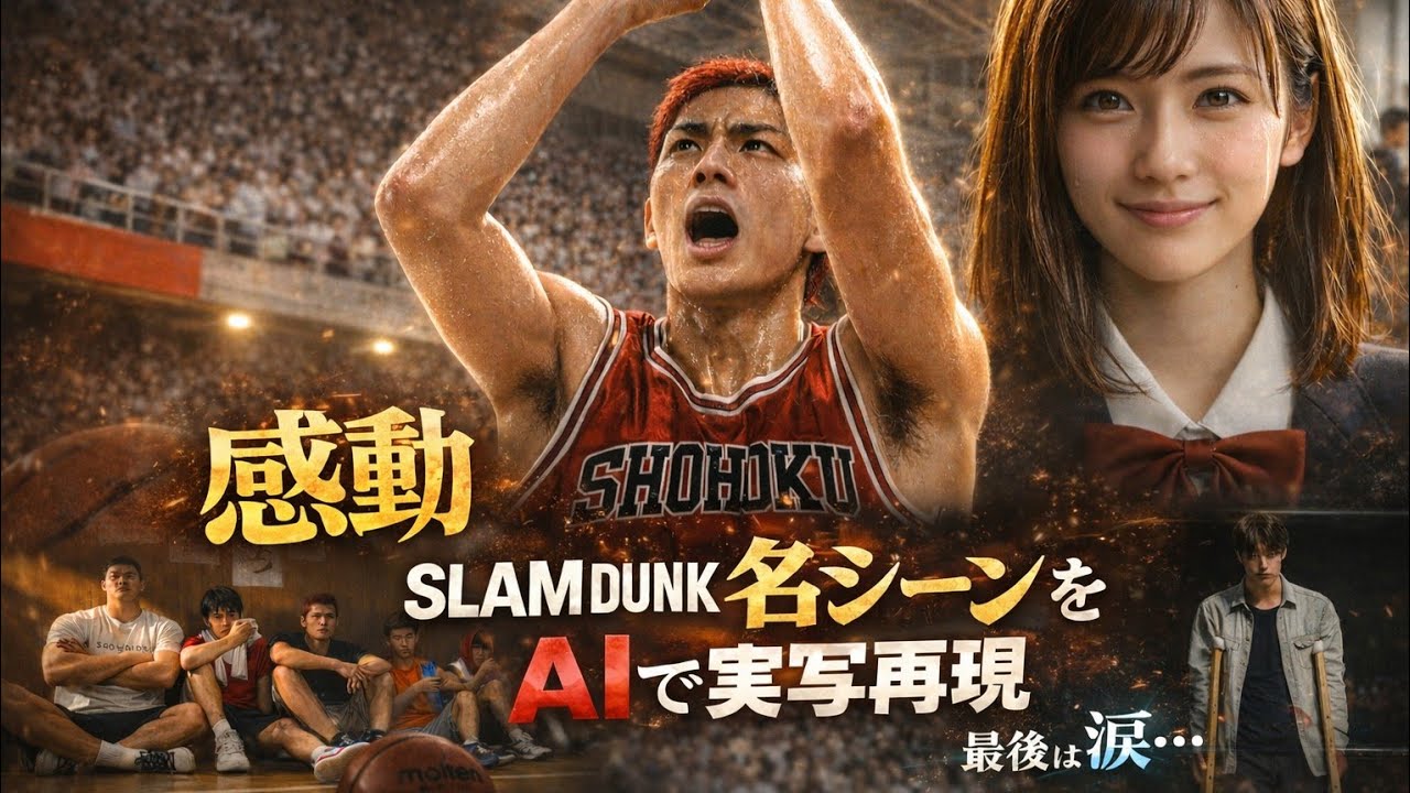 スラムダンク 消せない、情景。
