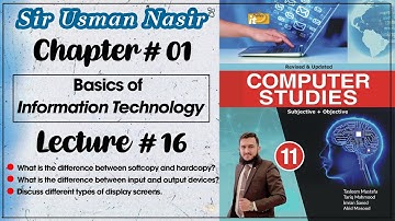 Softcopy-Hardcopy-Input Devices-Output Devices-Display Screens@educationuptoclass12